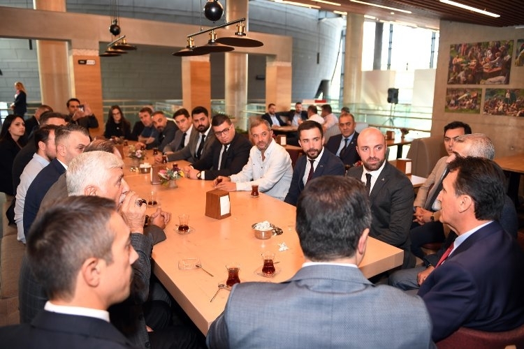MHP Osmangazi İlçe Teşkilatı'ndan Başkan Dündar'a Destek Ziyaret