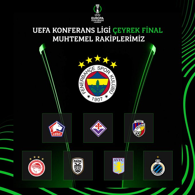 Fenerbahçe'nin Rakibi Belli Oldu: Hangi Takım İle Karşılaşacak?