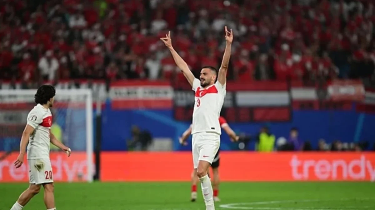 UEFA, Merih Demiral'ın Avusturya maçında yaptığı 