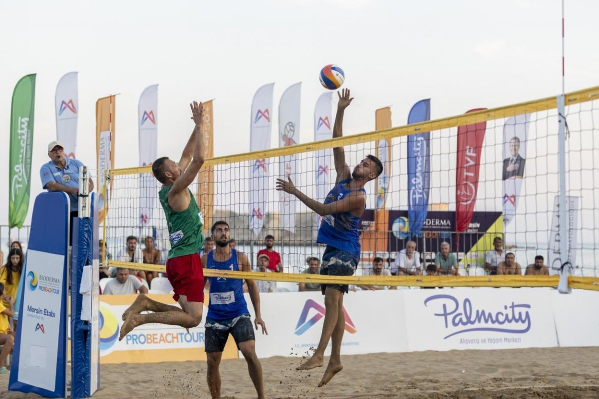 Büyükşehir’in Ev Sahipliği Yaptığı 'Pro Beach Mersin' Final Maçları Heyecan Dolu Anlar Yaşattı