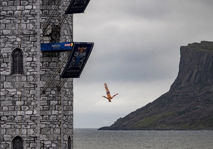 Red Bull Cliff Diving Dünya Serisi Norveç'te Hız Kesmeden Devam Ediyor