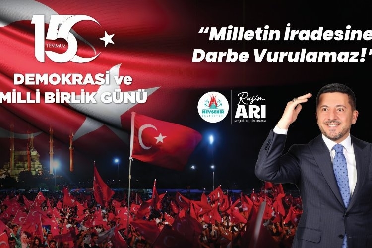 Başkan Rasim Arı'dan 15 Temmuz Anma Mesajı