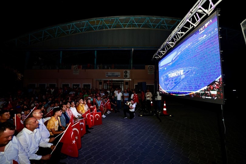 Çeyrek final coşkusu Denizli’yi sardı