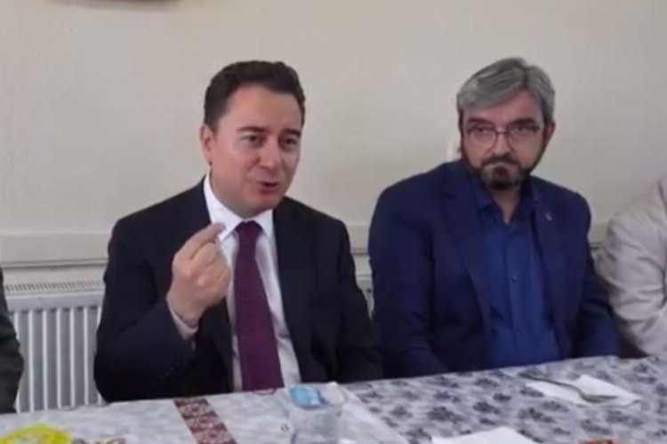 Genel Başkan Babacan: Kuzey yarımkürede ve güney yarımkürede bir çölleşme kuşağı var.