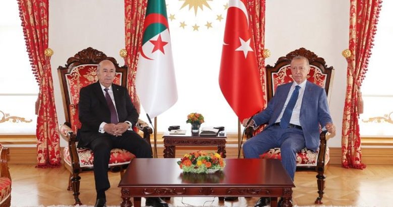 Cumhurbaşkanı Erdoğan, Cezayir Cumhurbaşkanı Tebbun ile Önemli Bir Görüşme Gerçekleştirdi