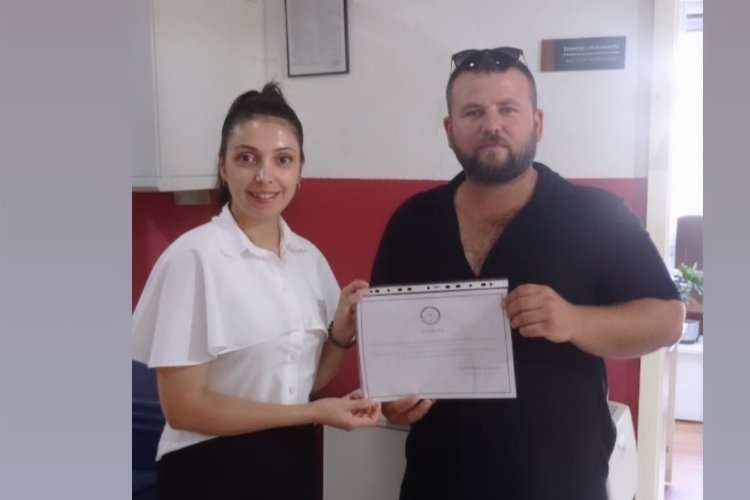 MHP Babaeski İlçe Başkanı Vural, Görevine İlişkin Mazbatasını Aldı