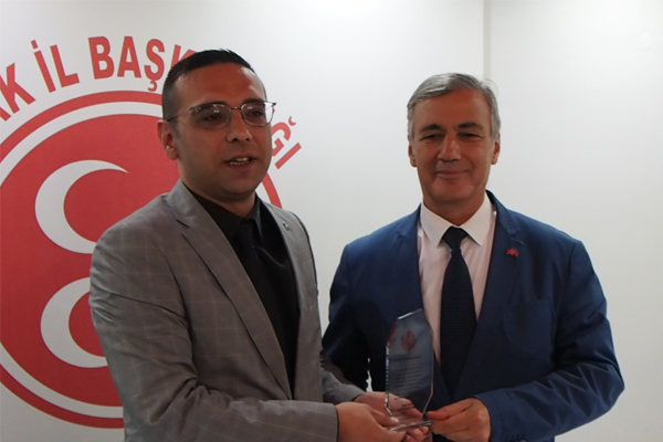 MHP UŞAK İL BAŞKANLIĞI'NDA ÜMİT ARSLAN DÖNEMİ RESMEN BAŞLADI