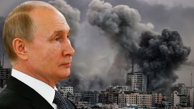 Putin, Gazze'deki Hastane Saldırısını Kınayarak Müzakerelere Başlama Çağrısı Yaptı