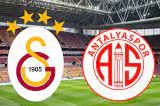 Galatasaray-Antalyaspor Maçı İlk 11'leri Açıklandı