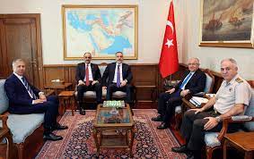Fidan, Yaşar Güler ve İbrahim Kalın Toplantıda Buluştu